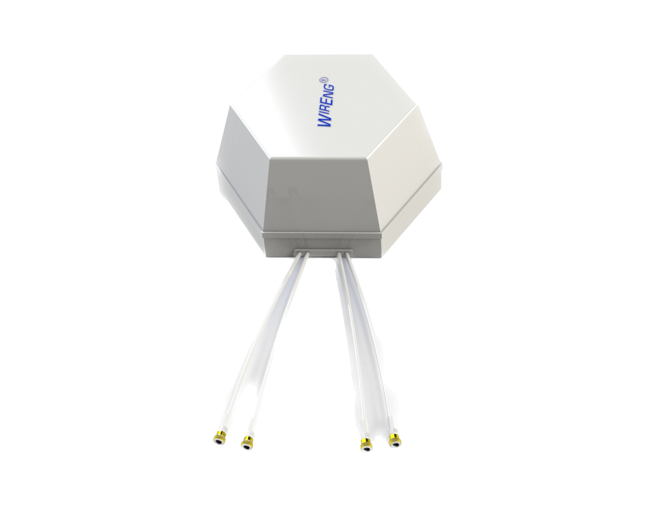 DefiAnt4-5G™ Desktop MIMO 4x4 5G/4G/3G/2G All-Bands Quad Omni Antenna for All MIMO 4x4 Routers Worldwide