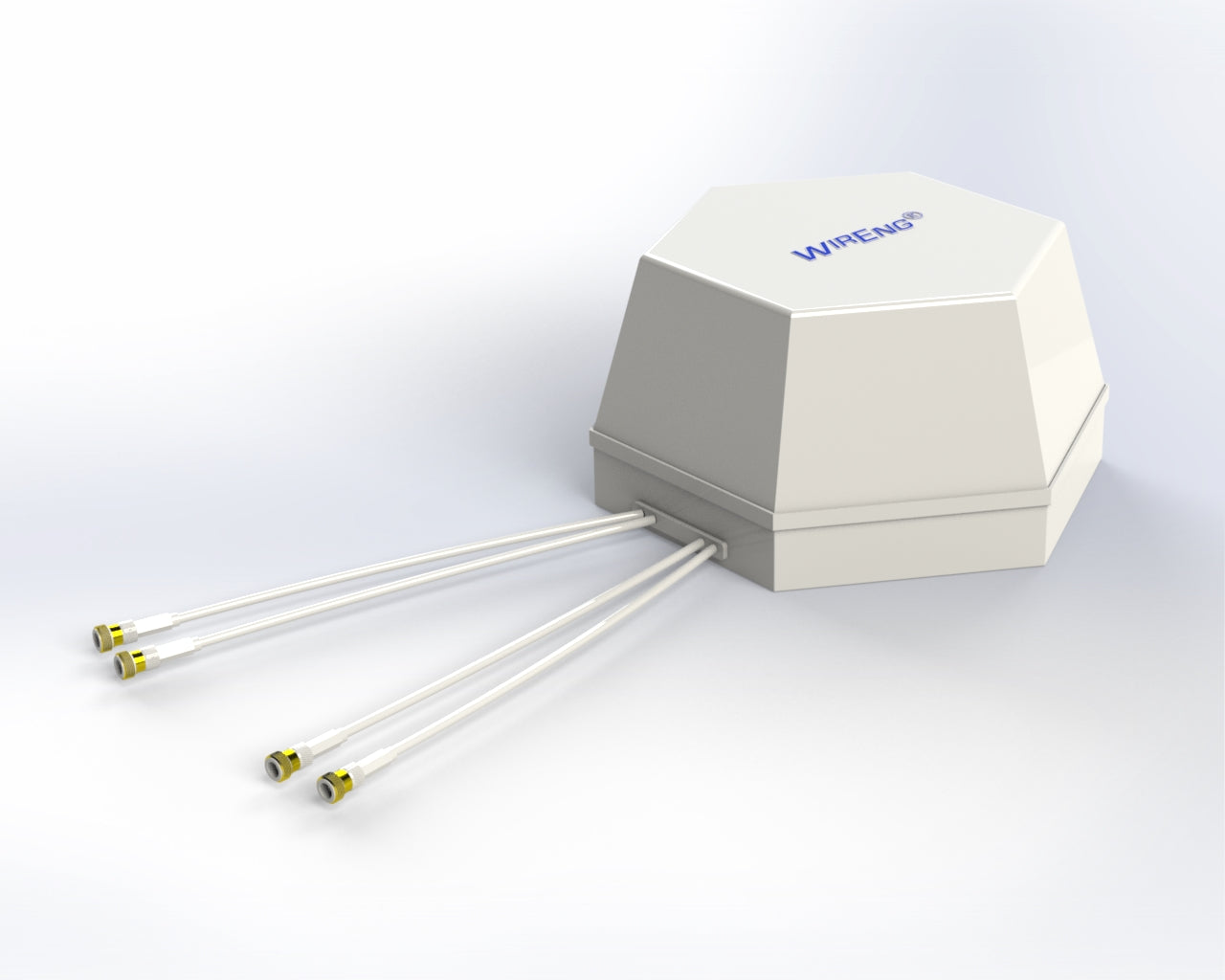 DefiAnt4-5G™ Desktop MIMO 4x4 5G/4G/3G/2G All-Bands Quad Omni Antenna for All MIMO 4x4 Routers Worldwide