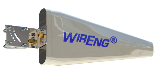 WideAnt-5G™ Ultra-Wide Band Directional High-Gain Antenna 5G/4G/3G/2G True 450 MHz to 6000 MHz Bandwidth Semi-Industrial Grade On-Radome Connector