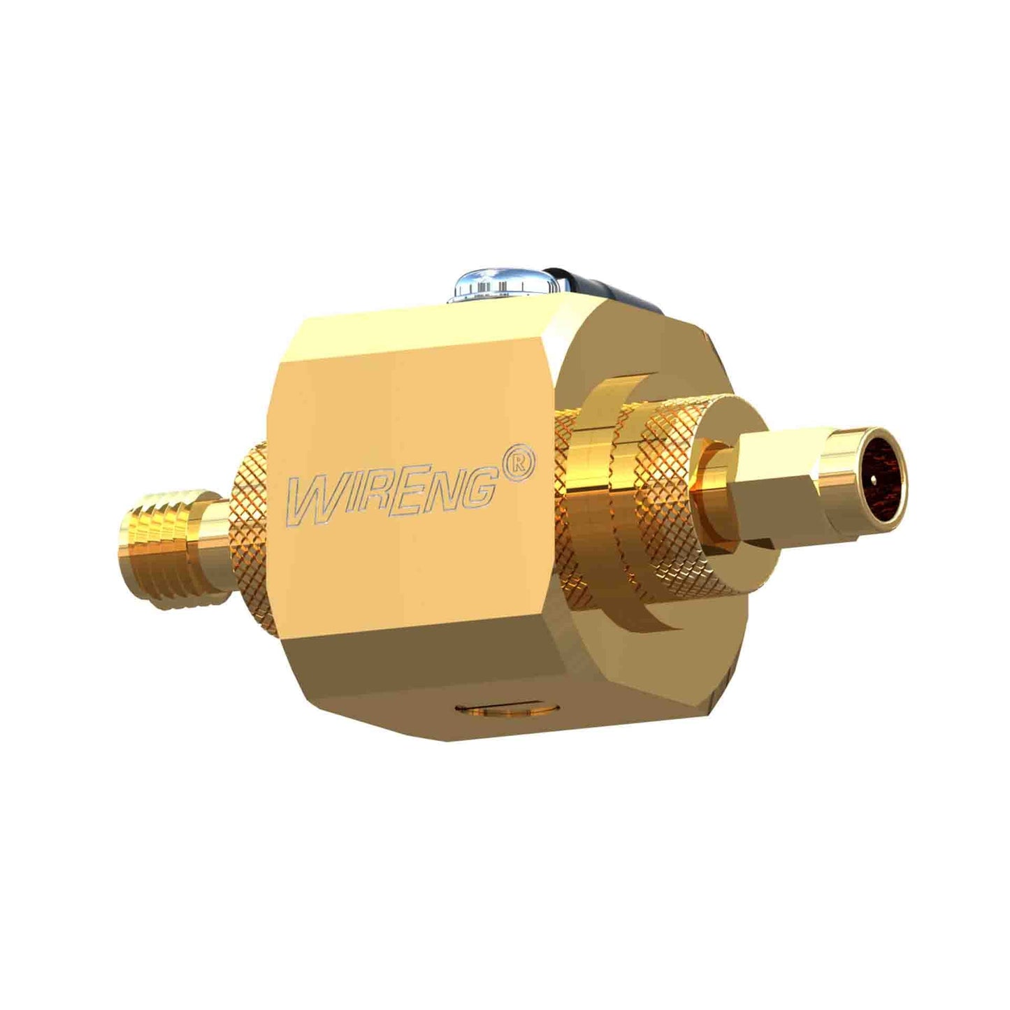 LightningPro-SMA™Lightning Strike Arrester Protector Broadband 0 to 6,200 MHz Industrial Grade Gold Plated