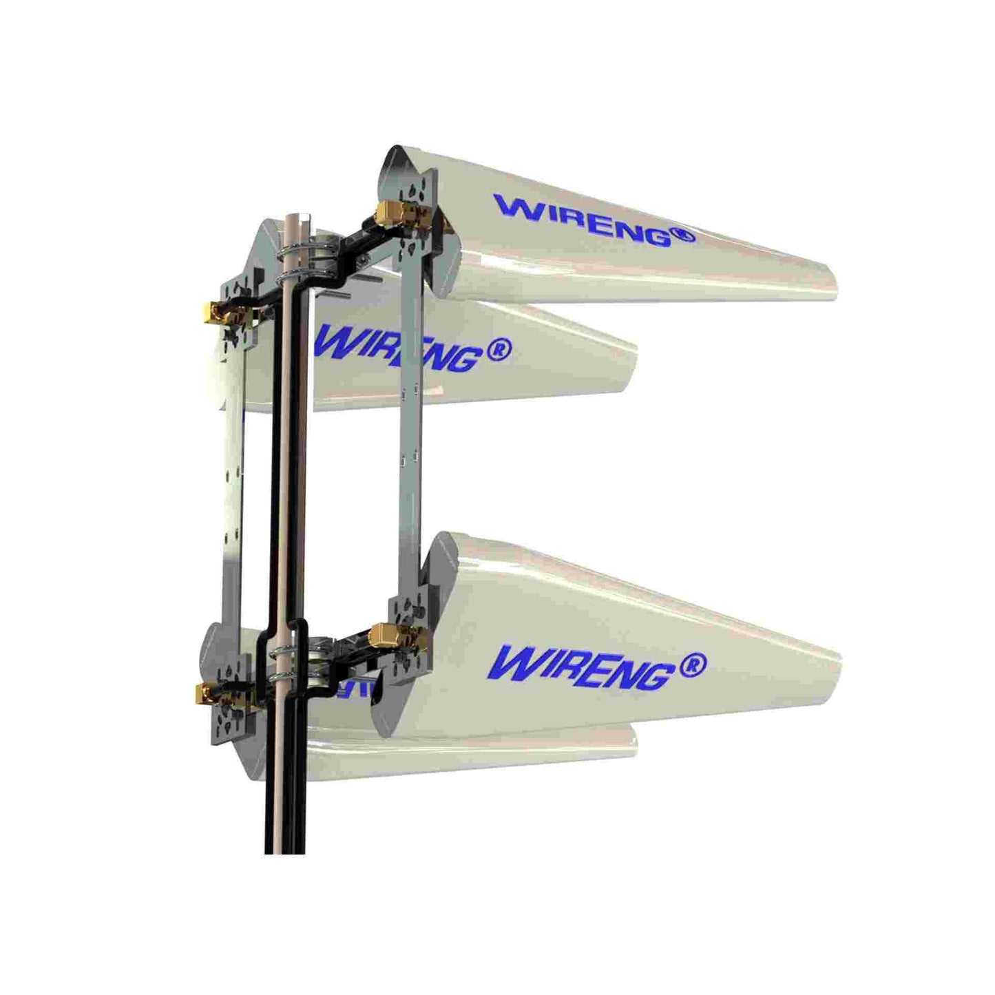 WideAnt4-5G™ MIMO 4x4 Quad Antenna Set for 5G/WiFi modems (includes four 25-foot cables)