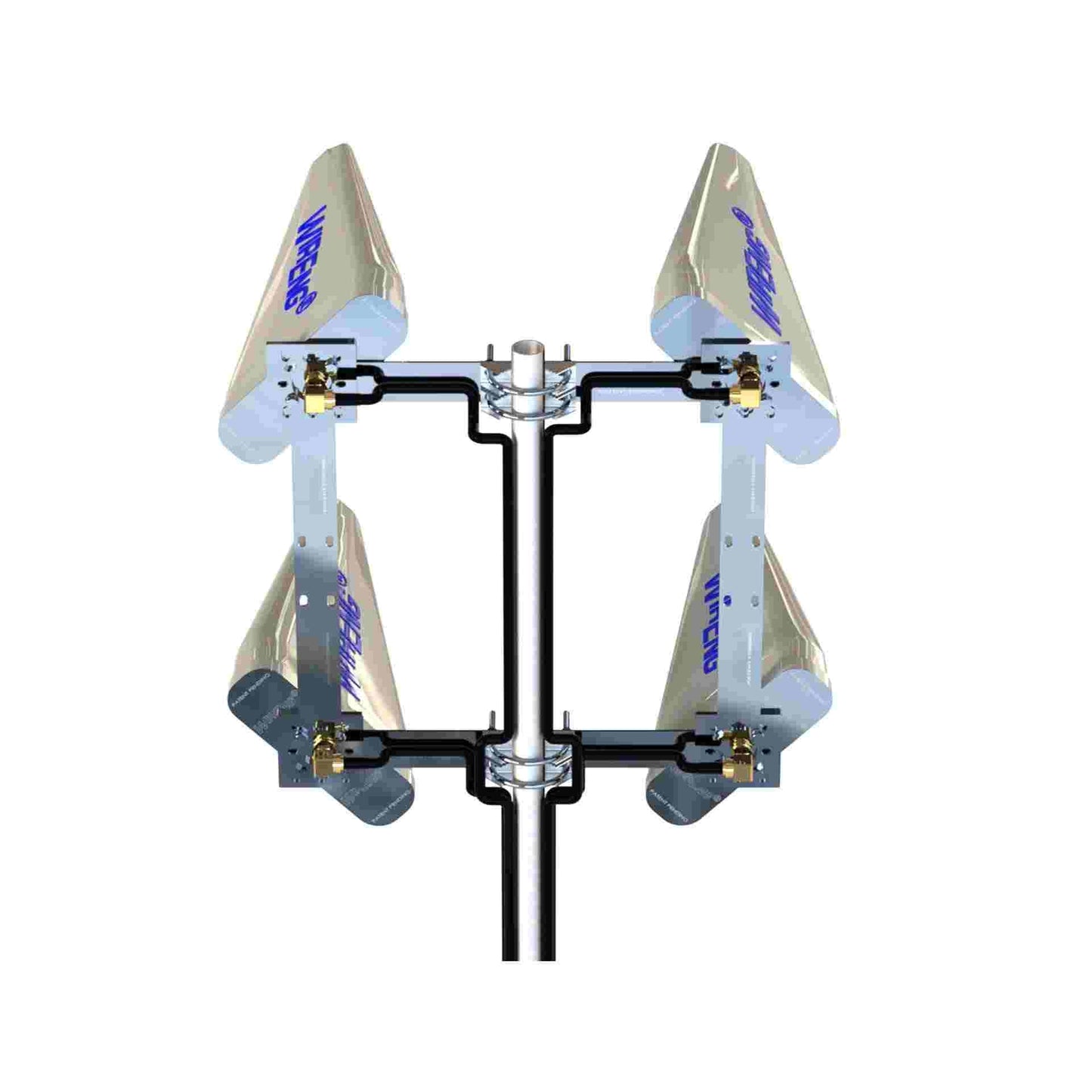 WideAnt4-5G™ MIMO 4x4 Quad Antenna Set for 5G/WiFi modems (includes four 25-foot cables)